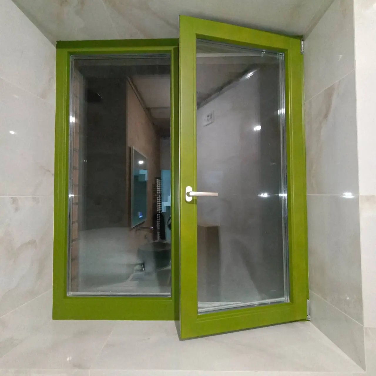 Фото покрашенных окон