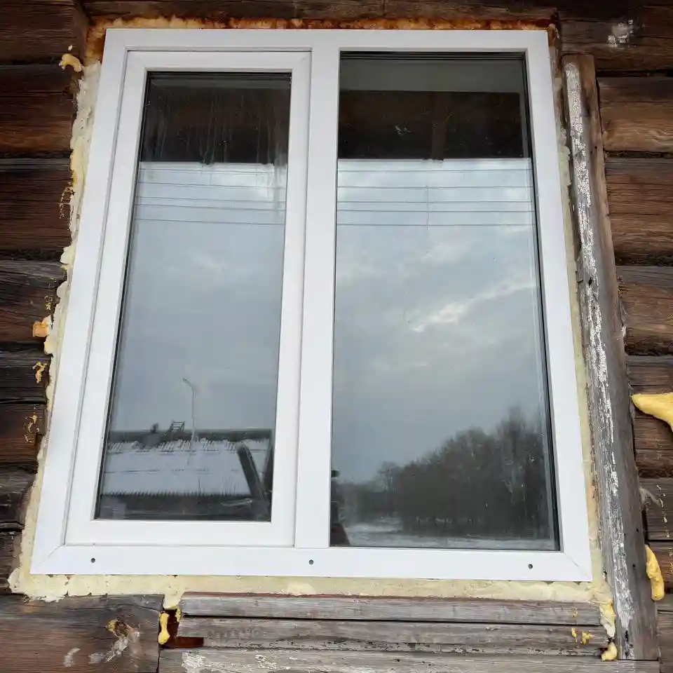 До покраски пластикового окна